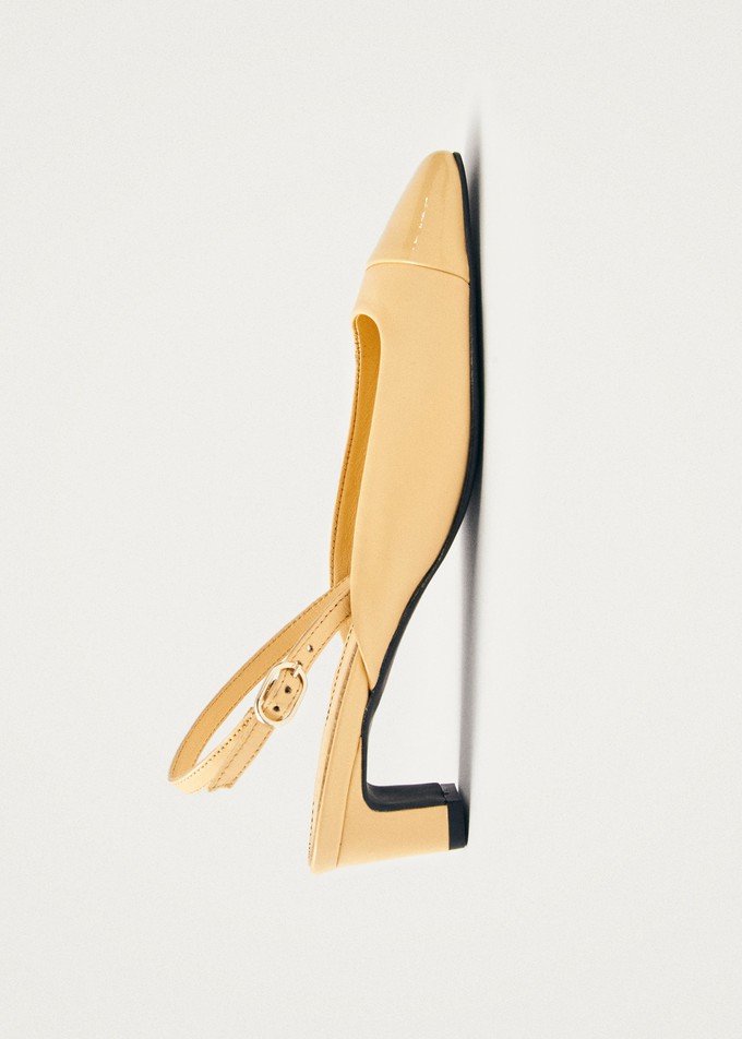 Lindy Bliss Vanilla Leather Pumps from Alohas