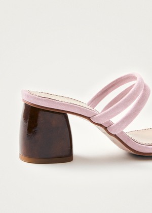 Indiana Pale Pink Leather Sandals from Alohas