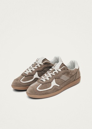 Tb.490 Rife Taupe Leather Sneakers from Alohas