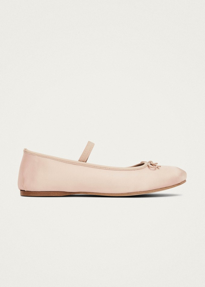 Odette Pale Pink Ballet Flats from Alohas