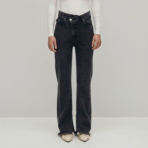 Kansas Black Denim Pants from Alohas