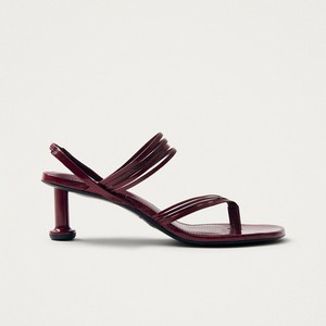 Salsa Burgundy Leather Sandals from Alohas