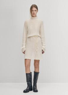 Selene Cream Dress via Alohas