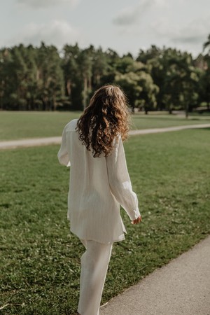 Linen oversized shirt Marrakesh from AmourLinen