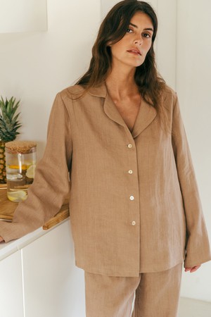 Long sleeve pyjama set Nightly from AmourLinen