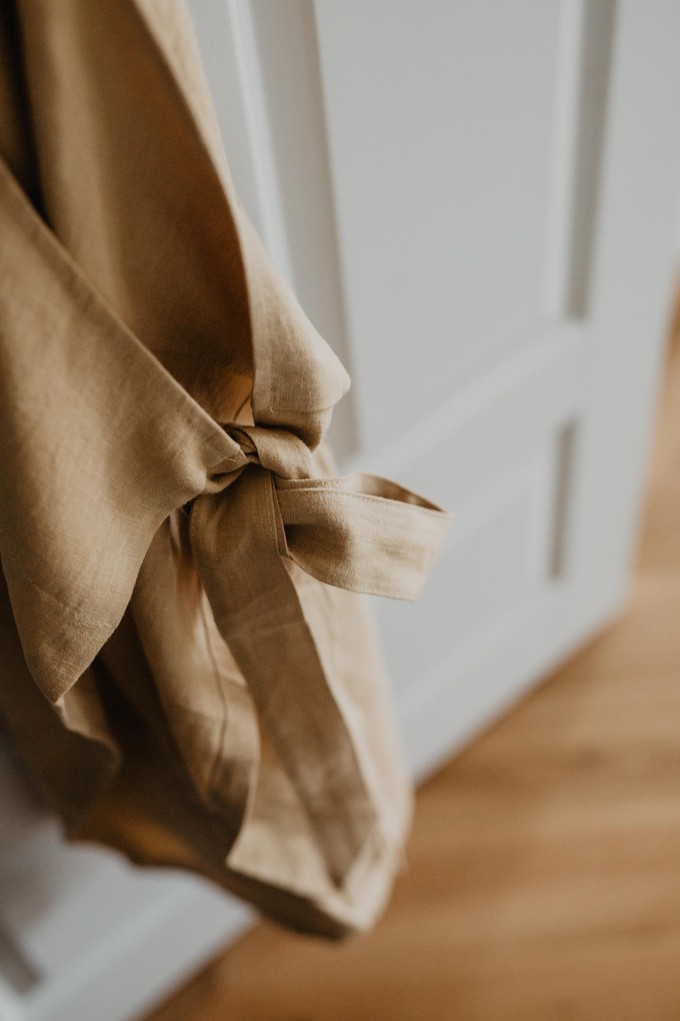 Linen bib apron from AmourLinen