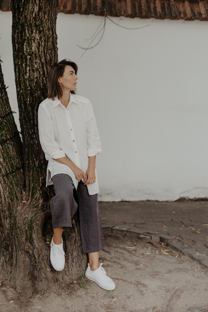 Linen oversized shirt Marrakesh from AmourLinen