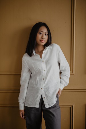 Nordkapp classic linen shirt from AmourLinen