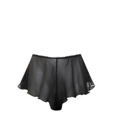 Daze Black Silk Flutter Knickers via Anekdot