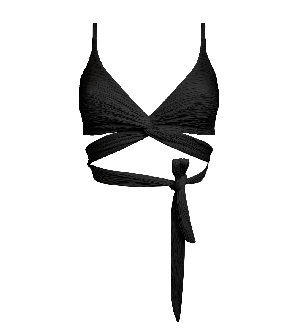 Jacquard Lin Bikini Top from Anekdot