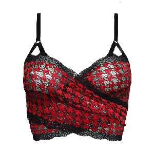 Dharma Red Bralette from Anekdot