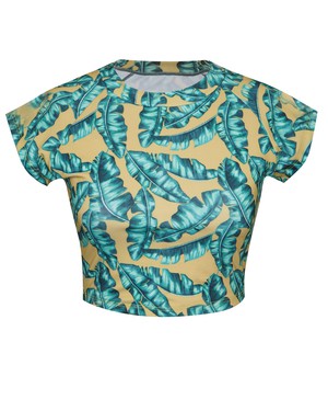 Tofino Rash Top | Tropical from AURAI SWIM