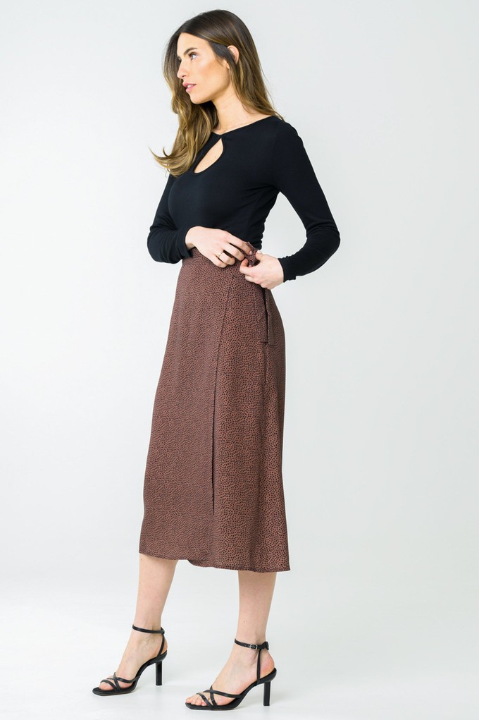 Skirt Azurite terracotta from avani apparel