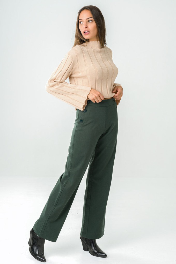 Pants Tamier green from avani apparel