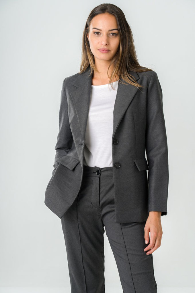 Blazer Zinnia gray from avani apparel