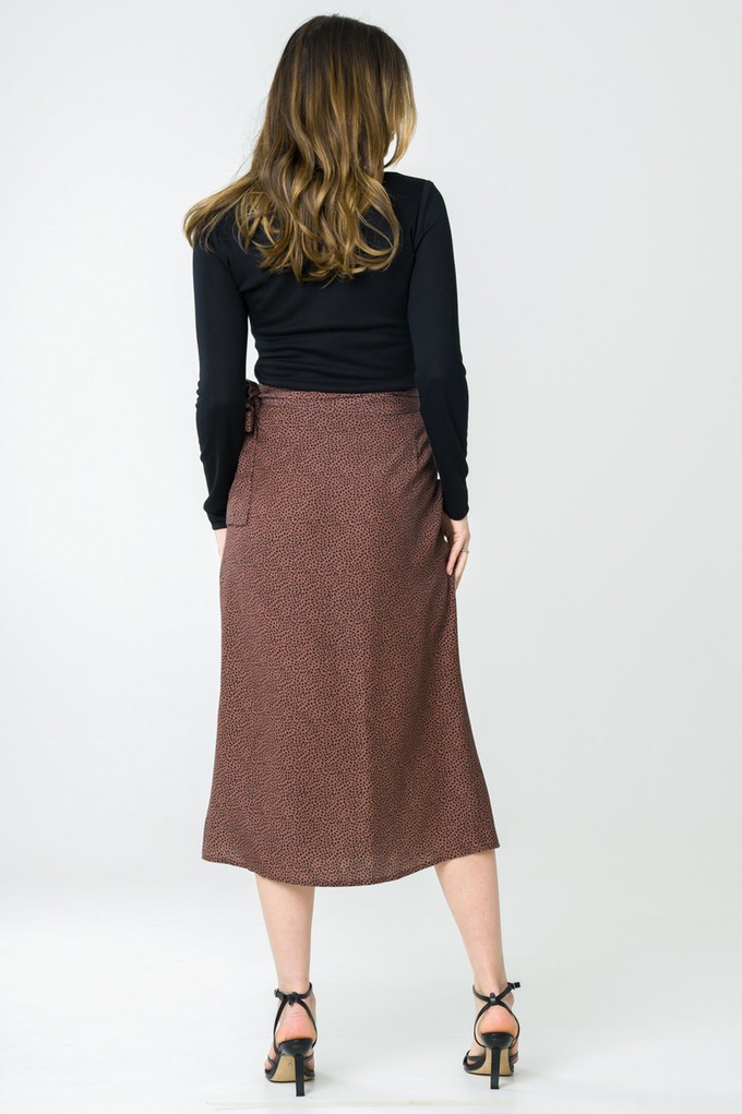 Skirt Azurite terracotta from avani apparel