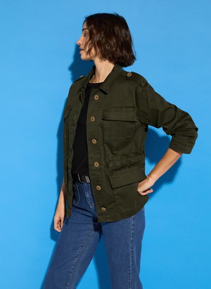 Mattie Organic Cotton Cargo Jacket from Baukjen