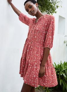 Calista Short Dress with LENZING™ ECOVERO™ via Baukjen