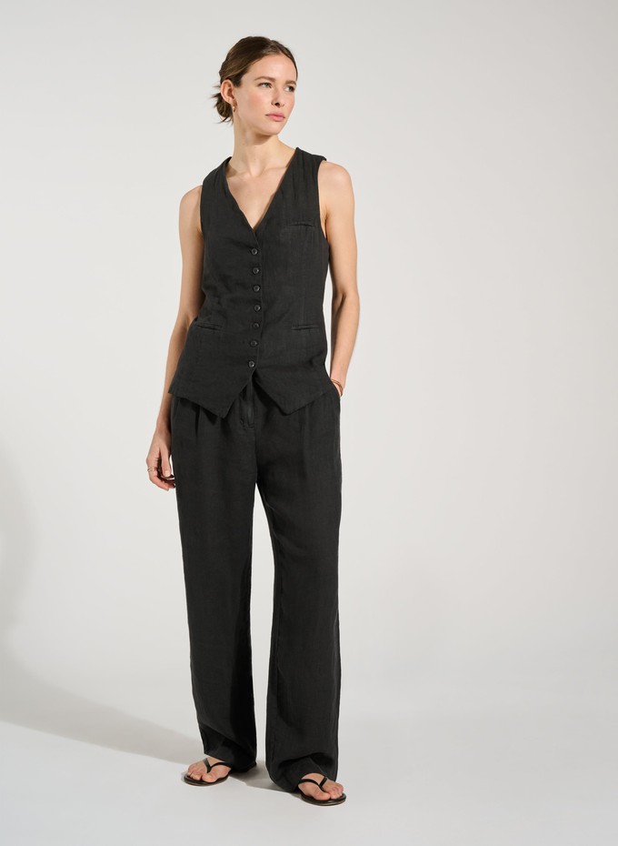 Tallulah Linen Waistcoat from Baukjen