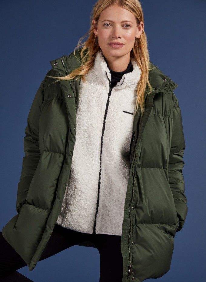 Dawn Recycled Down Coat from Baukjen