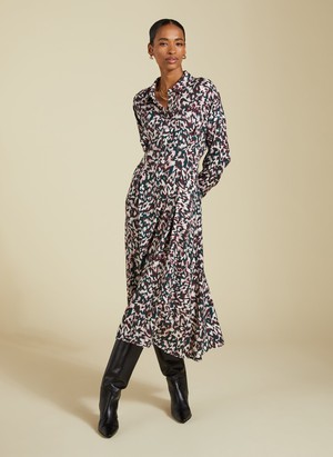 Becky Printed Midi Dress from Baukjen