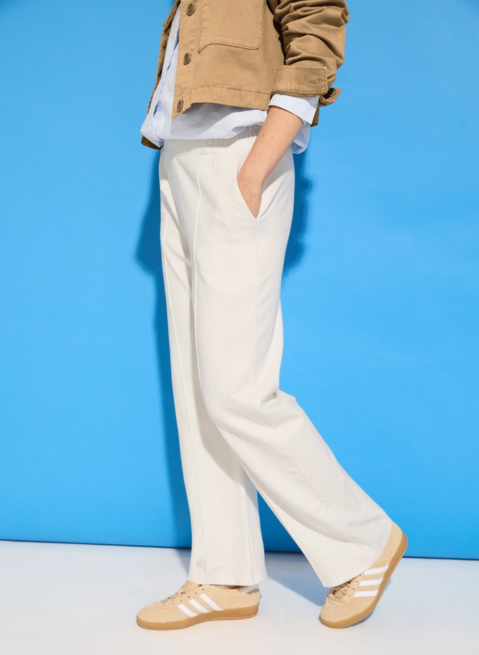 Marian Ponte Wide Leg Trousers from Baukjen