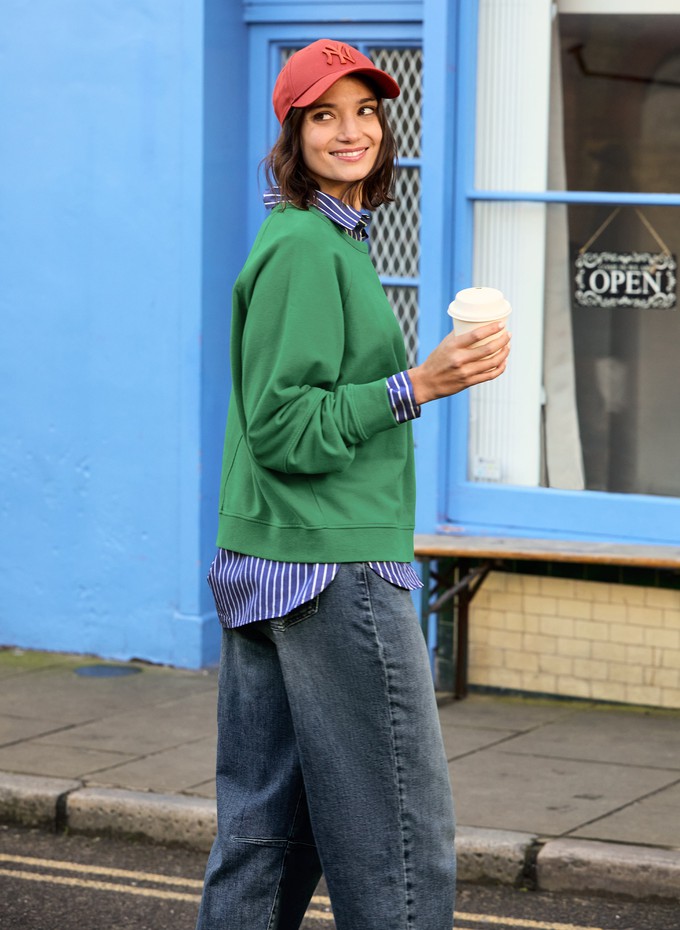 Constance Organic Cotton Sweatshirt from Baukjen