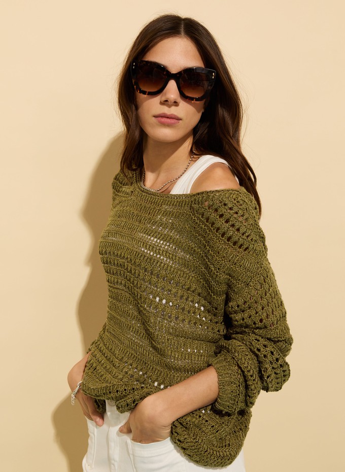 Ellinor European Flax Blend Jumper from Baukjen