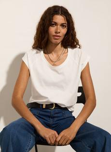 Catherine Organic Cotton Tee via Baukjen