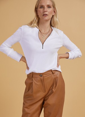 Faiza Leather Trouser from Baukjen