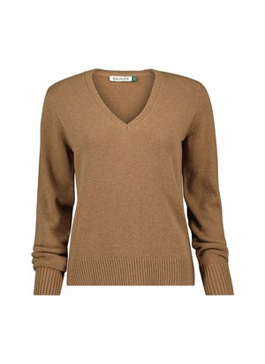 Emmeline Wool Blend V-Neck Jumper from Baukjen