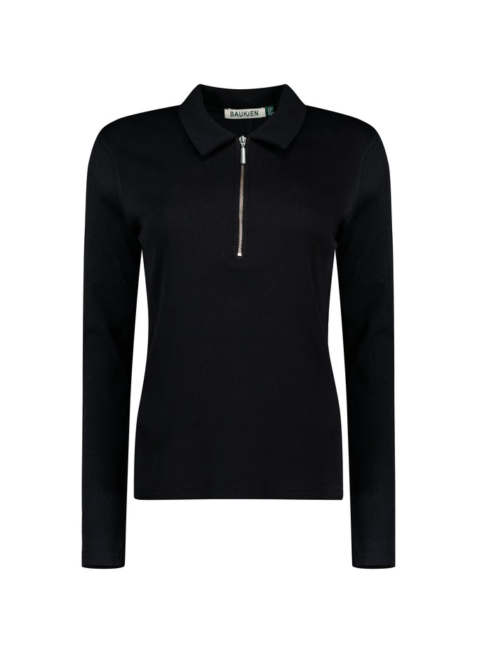 Organic Cotton Zip Collar Top from Baukjen