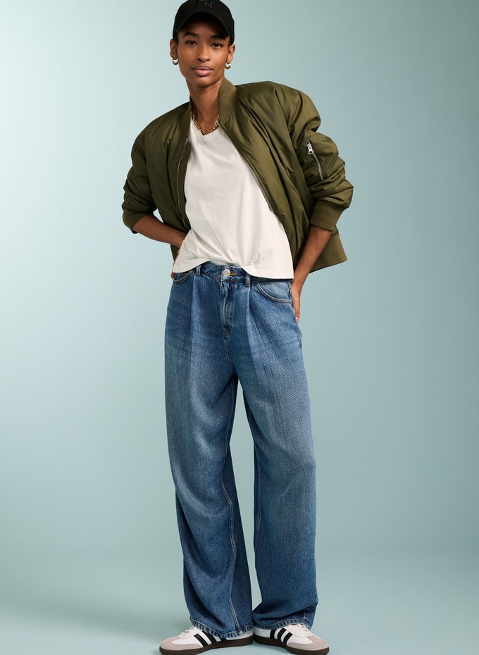 Baukjen Wide Leg Slouch Jeans with Tencel™ from Baukjen