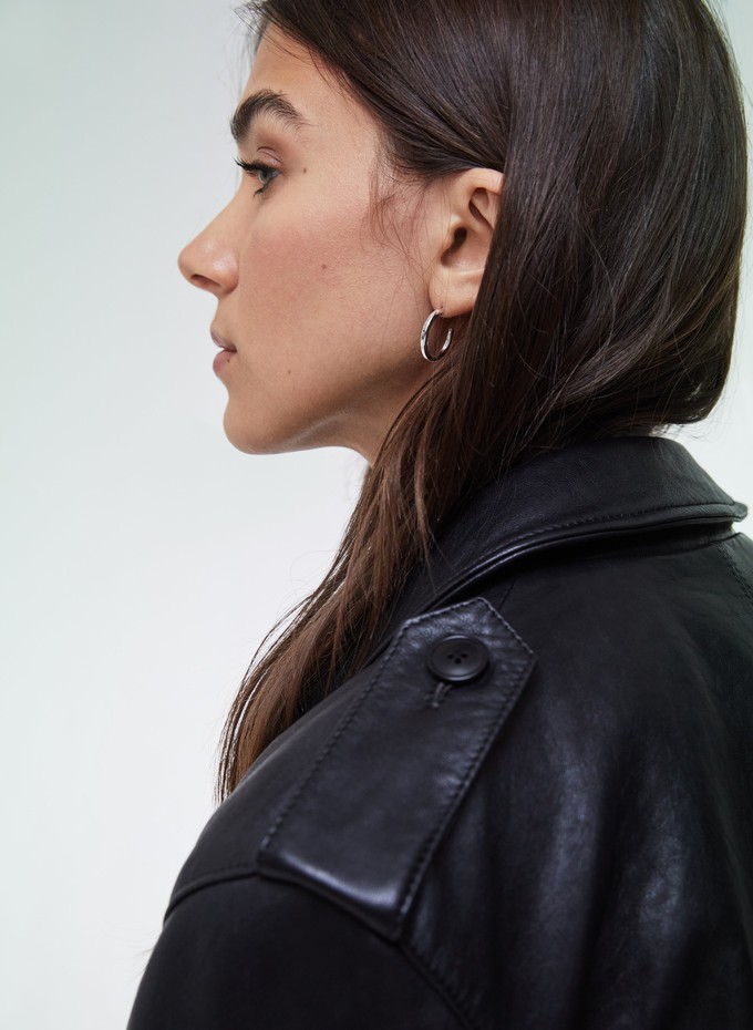 Adelinda Leather Bomber from Baukjen