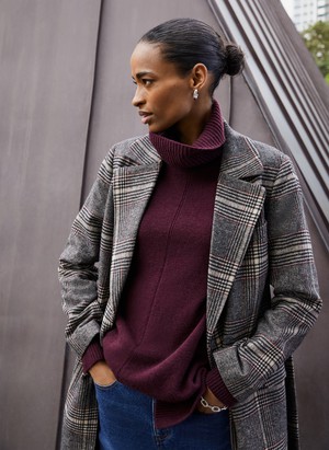 Asher Wool Blend Turtleneck Jumper from Baukjen