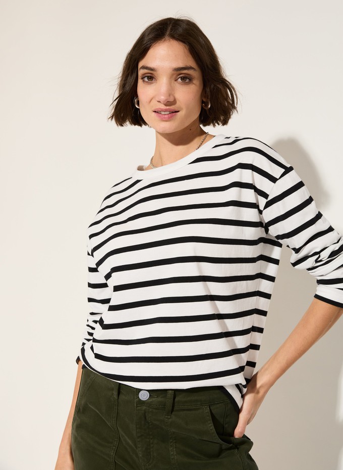 Calista Regenerative Cotton Relaxed Top from Baukjen