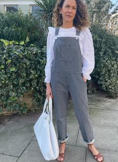 Organic Stretch Dungarees via Baukjen