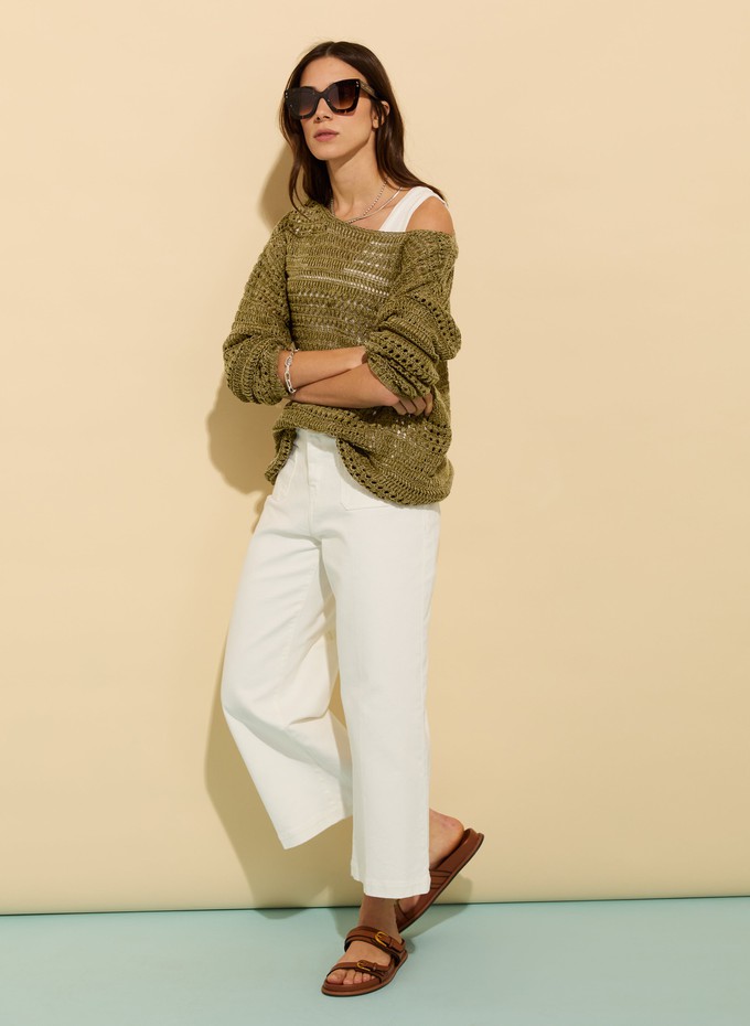 Ellinor European Flax Blend Jumper from Baukjen