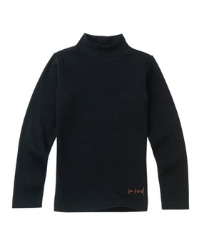 Be Kind Black Woody - turtle neck from Be Kind