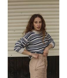 Be Kind Stripe Lily Sweater via Be Kind