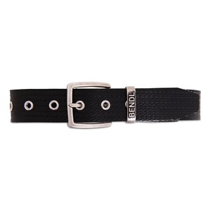 Upcycled brandslang riem | Urban Black  (4 cm) from BENDL