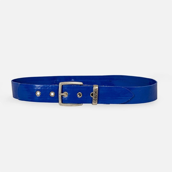 Sky | Unieke Upcycled Brandslang Riem | Stijlvol Blauw (4 cm) from BENDL