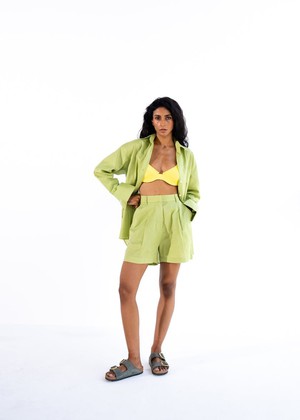 Andi Shorts - Green from Bhoomi