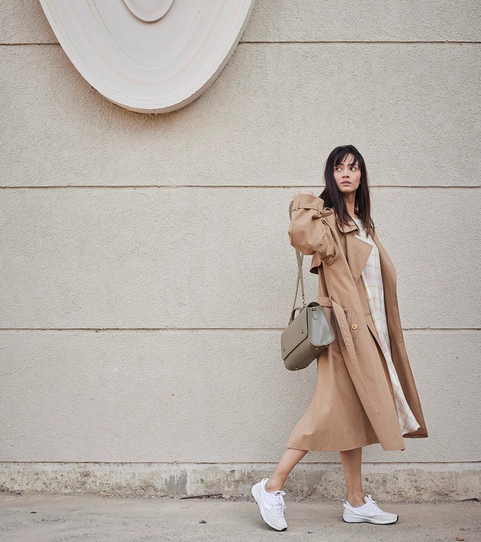 Nico Trench Coat from Bhoomi