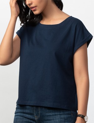 Pima Boxy Tee from Bhoomi