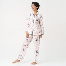 Dashing through the snow pyjama set via Bhoomi