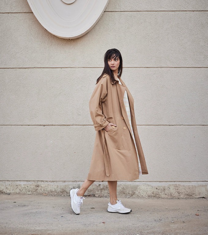 Nico Trench Coat from Bhoomi