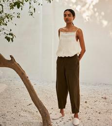 Tuscan Trousers via Bhoomi