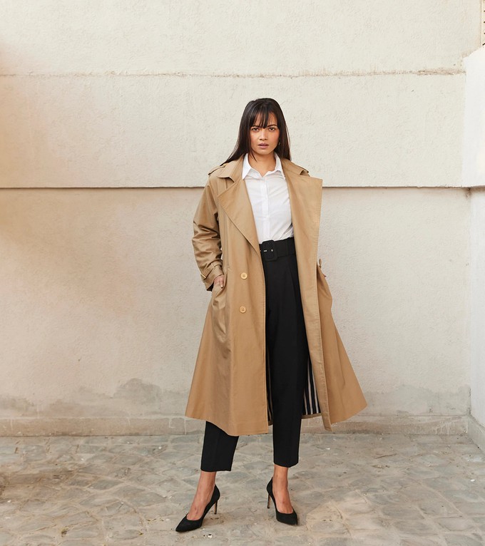 Yvie Trench Coat from Bhoomi