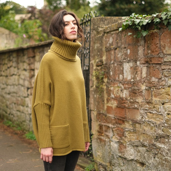 Adela Batwing Wool Jumper from BIBICO